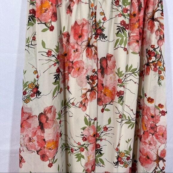 Wild Daisy Maxi Strapless Floral Dress - Picture 7 of 15